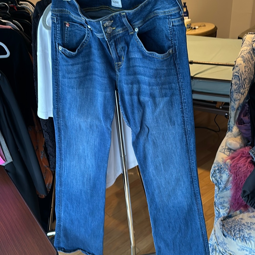 Hudson denim jeans. Signature boot